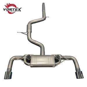 Sistema de Escape Catback Valvetronic de Acero Inoxidable 304 Vortex para VW Golf GTI MK7 2.0T 2015-2020, Diseño Sin Ruido - Product Image 1