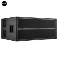 TTS 36-A Double caisson de basses actif haute puissance de 18 pouces, 96 kHz, traitement DSP 32 bits, enceinte de qualité professionnelle
