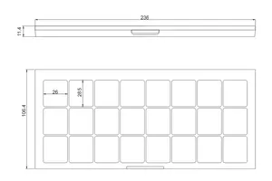 24 colores negro mate de sombra de ojos de paleta - Product Image 2