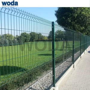 Valla curva 3D, malla de alambre soldada con revestimiento de PVC para seguridad y jardinería, para cercas de granja y Deporte - Product Image 5