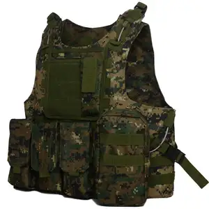 Custom Camouflage Side Release Buckle Security Outdoor Combat Plate Carrier Tactical Vest