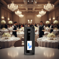 KENEARD KE-06 Talkie-walkie POC 4G à clipser, puissance de sortie 2W, batterie 500-1000mAh, entièrement compatible avec tous les réseaux CE/FCC/RoHS