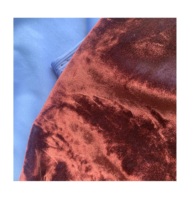 Tissu en velours KS, velours glacé, bicolore, tricoté, uni, respirant, pour vêtements, textile de maison et ameublement, vêtements de nuit