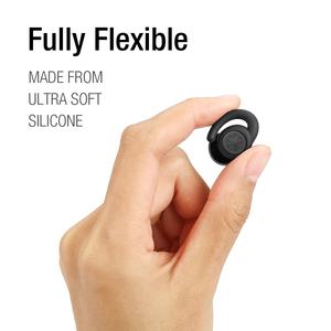 سدادات أذن من السيليكون للنوم, سدادات أذن من السيليكون للنوم مزودة بعدد <span class=keywords><strong>2</strong></span> زوج من سدادات أذن قابلة للغسل قابلة لإعادة الاستخدام للنوم تعمل على إلغاء الضوضاء ومنع الصوت - Product Image 5