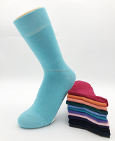 Chaussettes d'été en bambou arc-en-ciel pour hommes, non-constrictrices, respirantes, antibactériennes, écologiques, jetables, pour diabétiques, avec logo sous le pied