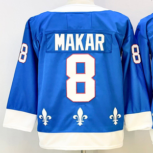 Maillots de hockey cousus pour hommes 29 MacKinnon 13 Nichushkin 88 <span class=keywords><strong>Martin</strong></span> Necas 92 Landeskog 21 Peter Forsberg 8 Cale Makar 19 Sakic - Product Image 3