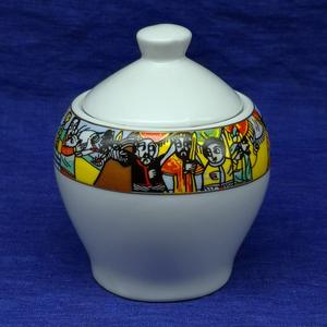 ชุดกาแฟเอธิโอเปียแบบดั้งเดิม ลายพอร์ซเลน สไตล์แฟชั่นปี 2026 ชุดกาแฟเซรามิกสไตล์เอธิโอเปีย - Product Image 3