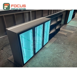 เคาน์เตอร์บริการคาเฟ่แบบตั้งอิสระ แผงกระจกนิรภัย เคาน์เตอร์หน้าร้าน เคาน์เตอร์บริการหน้าร้านค้า - Product Image 5