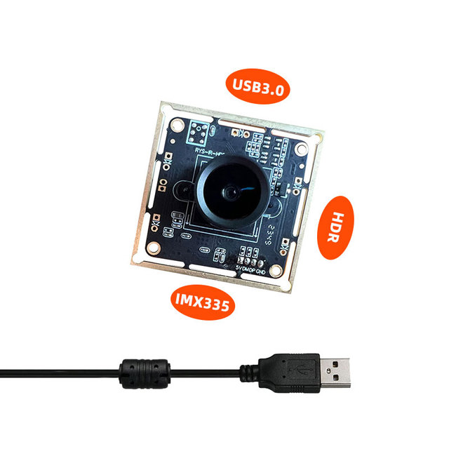 USB3.0 5MP Camera Module COMS IMX335 IMX5100 PS5520 SENSOR 2592*1944 30FPS Color Industry Camera UVC USB Plug and Play