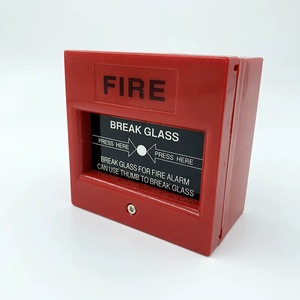 पुश बटन स्विच मैनुअल कॉल पॉइंट रेड फायर पैनिक बटन दबाएँ अलार्म आपात स्थिति के लिए - Product Image 3