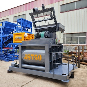 Nieuwe Ce <span class=keywords><strong>China</strong></span> Fabriek Fabricage Bouwapparatuur Gedwongen Cement Mixing Host Draagbare Js750 <span class=keywords><strong>Twin</strong></span> As Betonmixer - Product Image 5
