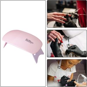 Vente directe d'usine, mini-séchoir à ongles UV LED SUN 6W, prise USB, petit et portable, lampe à ongles pour salon de beauté - Product Image 5