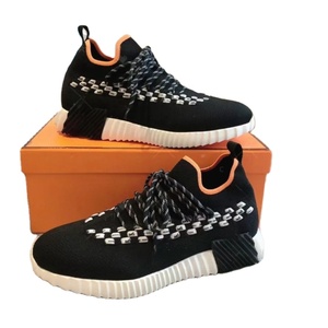 Zapatos de Hombre de Cuero Genuino con Logotipo Personalizado de Marca Superior 2026 H Direct Mail, Zapatos Deportivos Casuales de Moda Parisina - Product Image 1