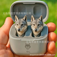 Écouteurs Bluetooth transfrontaliers en forme de grenouille mignonne, style animal adorable, fabriqués en Chine