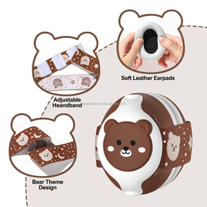 Produits pour bébés, protège-oreilles 2 en 1 pour bébé, protège-oreilles réglables, sécurité, protection contre le bruit - Product Image 2