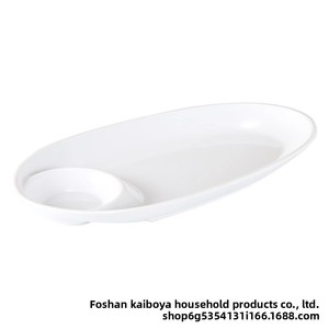 Creativo moderno melamina madre-figlia piatti divisi piatto commerciale ristorante gamberetti aceto piatto per alberghi ristoranti - Product Image 5