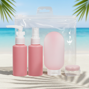 Luxury Empty Dispenser Skincare10g Cosmetics Cream Jar 60ml Flip Cap Tube PE Shoulder Lotion Pump Mist <strong>Spray</strong> Plastic Bottle - Product Image 1
