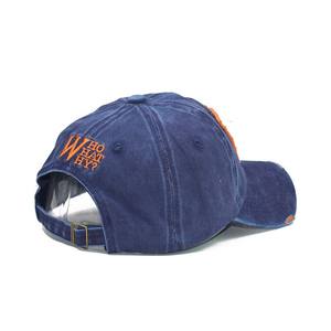 Cappellino da Baseball Regolabile a 6 Pannelli con Ricamo Classico Lettera W in PVC, per Tutte le Stagioni, Resistente allo Sbiadimento, Vendita all'Ingrosso - Product Image 4