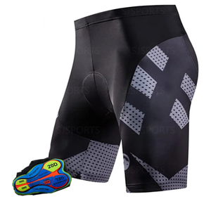 <span class=keywords><strong>Pantaloncini</strong></span> da Ciclismo Traspiranti per Uomo e Donna, Abbigliamento per Mountain Bike, Downhill, con Imbottitura in Gel - Product Image 5