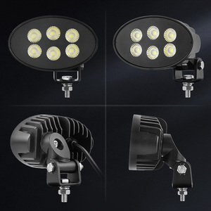 Lampe de travail LED durable <span class=keywords><strong>New</strong></span> <span class=keywords><strong>Holland</strong></span> ECE R10 pour tracteur et machines agricoles, résistante aux chocs, IP68, projecteur rotatif horizontal - Product Image 5
