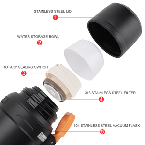 2000ml biểu tượng tùy chỉnh ngoài trời công suất lớn cách nhiệt <span class=keywords><strong>Flask</strong></span> chai 304 thép không gỉ hộ gia đình chai nước phích - Product Image 5