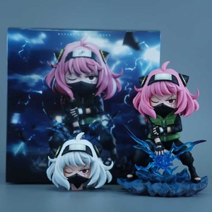 19CM nueva figura de <span class=keywords><strong>Manga</strong></span> de dibujos animados estatua <span class=keywords><strong>SPY</strong></span> FAMILY Anya Forger Cos Hatake Kakashi Figura PVC Anime figura juguetes regalo para adultos - Product Image 1