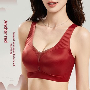 Chất Lượng Cao Rắn Dây Miễn Phí Dệt Kim Áo Ngực Thoải Mái Sexy Ren Có Thể Điều Chỉnh Đẩy Hàng Ngày Trọng Lượng Nhẹ Thoáng Khí Cộng Với Kích Thước Áo Ngực - Product Image 1