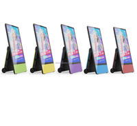 55 pouces extérieur étanche Android pliable Portable publicité alimenté par batterie affichage numérique Lcd affiche écran avec caméra