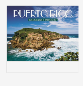 Calendarios de <span class=keywords><strong>Puerto</strong></span> Rico 2026 con Logotipo Personalizado, Regalo Promocional al por Mayor, Calendario de Pared de 12 Meses para Negocios - Product Image 1