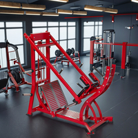 L'usine vend directement l'équipement de cage à squat Smith Machine à usage intensif-pour l'entraînement intense des jambes, exclusif pour les gymnases et les studios