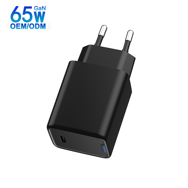 High Quality Gan Charger 65 Watts USB-C PD Wall Charger USB GaN Fast Charging 3.0 65W Power Adapter for Laptop & Mobile Phone