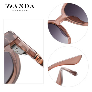 Danda Sunglasses Women Polarized UV400 <b>Large</b> <b>Frame</b> Fashionable For Travel Driving Party - Product Image 2