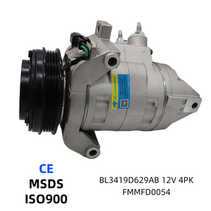 คอมเพรสเซอร์แอร์รถยนต์ BL3419D629AB, BL3Z19703A, CL3419D629AA, CL3Z19703A, CL3Z19703C สำหรับรถยนต์ฟอร์ด F-150 ทรานซิท ลินคอล์น 3.5L ปี 2011-2017 - Product Image 1