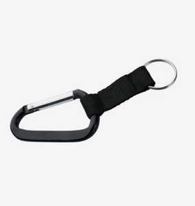 Mosquetón Metálico Promocional con Correa, Llavero Grabado con Logotipo Personalizado, Cordón para Llavero, Regalo Corporativo, Obsequio Empresarial, para Exteriores - Product Image 4