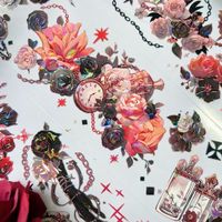 Autocollant gaufré texturé à effet froid pour couverture de carnet, décoration de carnet, couleur irisée changeante, forte adhérence, esthétique