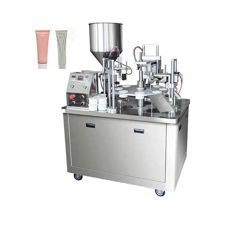 Good quality factory directly tube filler sealing machine cream soft alu tube filling and sealing machine with a cheap price