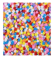 Prix de gros Confettis comestibles Sprinkles Dessert Décoration Dragées Sprinkles Arc-en-ciel Mini Rond Espagnol Sliced Sugar Sprinkles