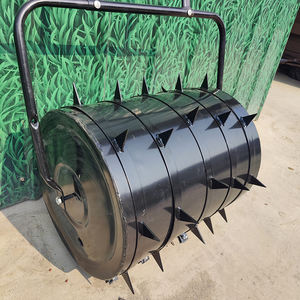 2023 pas cher en gros <span class=keywords><strong>rouleau</strong></span> d'herbe de jardin avec pointes aérateur d'herbe vert - Product Image 5