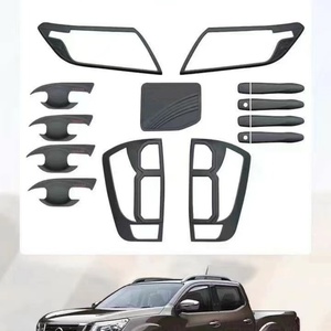 Accessoires extérieurs pour pick-up KQD 4X4, kit complet en ABS noir, protection de la carrosserie, remplacement du cache des feux antibrouillard avant - Product Image 6