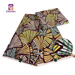 Tissu Wax Africain Imprimé Pailleté Grand Luxe Nouveaux Modèles, Motif Fleur, <span class=keywords><strong>Pagne</strong></span> <span class=keywords><strong>en</strong></span> Gros à Prix Abordable pour Robe de Soirée à Coudre - Product Image 6