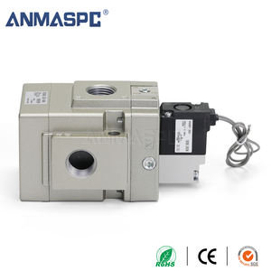 วาล์วโซลินอยด์นิวเมติก 2/<span class=keywords><strong>3</strong></span> ทาง รุ่น VG342 จากโรงงาน แบบสุญญากาศ ควบคุมภายนอก/ภายใน พร้อมสายไฟ วาล์วโซลินอยด์แบบไหลสูง - Product Image 5