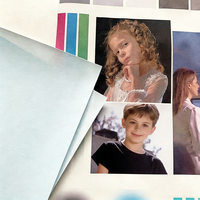 Papier de Sublimation A4 Rose en Gros d'Usine, Papier A3 Blanc, Papier de Transfert par Sublimation Bleu pour T-shirt Blanc ou Tasse