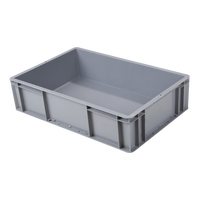 Boîte de stockage logistique Caisses en plastique Conteneur Entrepôt Bon marché Prix Empilable Industriel UE Plastique pour Poisson Palette Plastique