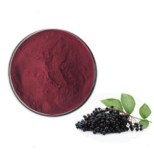 จัดหาธรรมชาติ <span class=keywords><strong>Sambucol</strong></span> Sambucus Nigra สีดำสารสกัดจาก Elderberry ผง1% Anthocyanins สีดำสารสกัดจาก Elderberry - Product Image 1