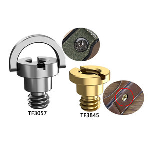 PU máy ảnh da trường hợp cơ sở vít 1/4-inch thép không gỉ DSLR da trường hợp Brass Set vít - Product Image 2