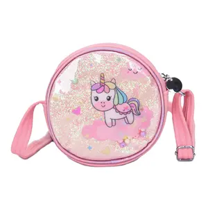 Sacs cadeaux de dessin animé New Cute Kids Toddler Bag Baby Coin Purse Beads Sequin Bags