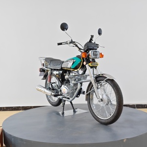 Moto de banlieue <span class=keywords><strong>125CC</strong></span> 4 temps, refroidissement naturel par air, norme Euro I, démarrage électrique, frein à tambour, vente en gros - Product Image 6