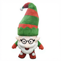 Costume de mascotte gonflable Père Noël Funtoys personnalisable 2,2 m, Fursuit, Carnaval, Halloween, Noël, Peluche, Dessin animé, Cosplay