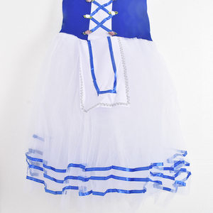 Tutù di balletto per <span class=keywords><strong>bambina</strong></span> in Costume da ballo lungo Ballerina per lo spettacolo del lago del cigno per i bambini - Product Image 6