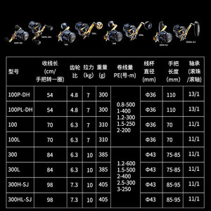 21 Moulinets de pêche japonais pour la pêche au bar en mer, moulinets de baitcasting pour eau salée et moulinets de pêche longue distance - Product Image 3